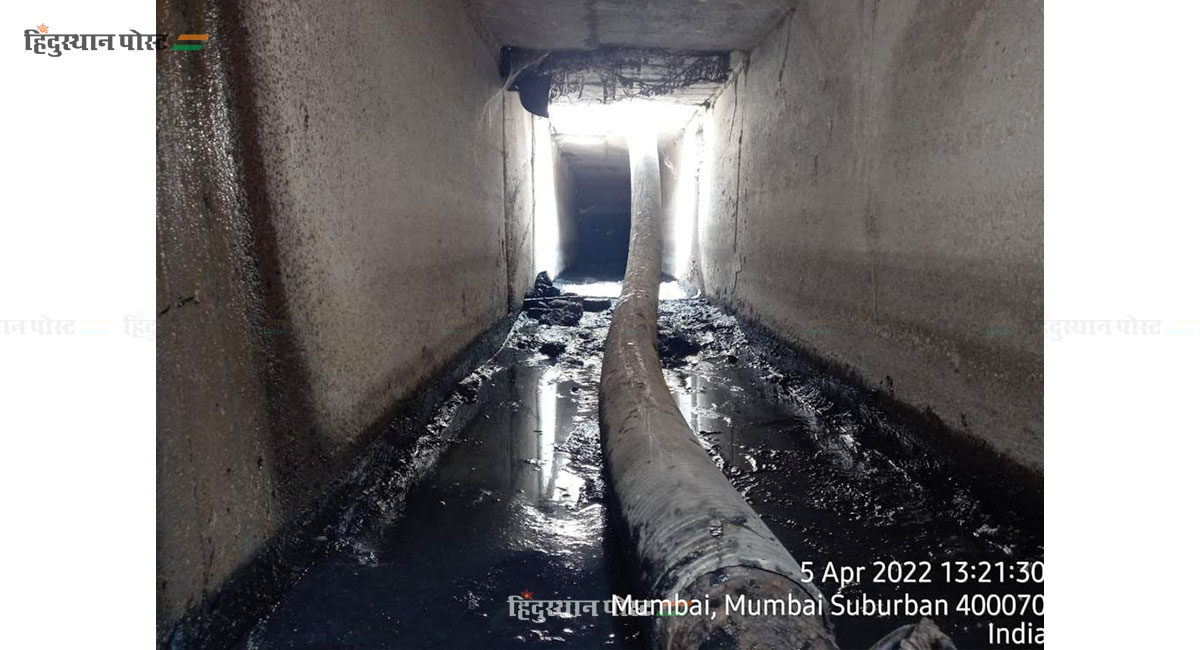 कुर्ल्यातील एलबीएससह इतर भागातील पूर रोखण्यासाठी असाही प्रयत्न! 3 panyachi mumbai2