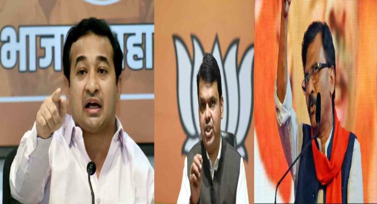 Sanjay Raut : संजय राऊत यांचा व्हिडीओ शेअर करत ‘भाजप’वर हल्लाबोल