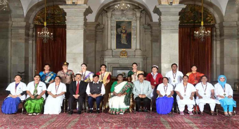 महाराष्ट्राला ३ राष्ट्रीय फ्लोरेन्स नाइटिंगेल पुरस्कार प्रदान; राष्ट्रपतींच्या हस्ते आज पुरस्कारांचे वितरण