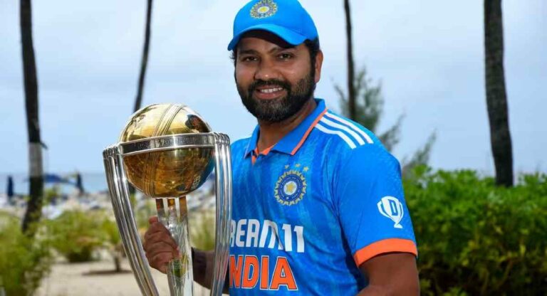 ICC ODI World Cup : भारतीय संघात उणीव चौथ्या क्रमांकाच्या फलंदाजाची – रोहीत शर्मा
