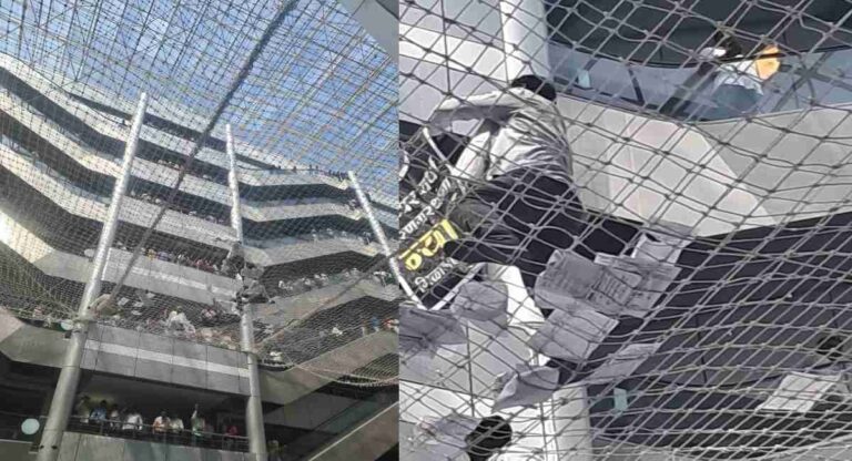 Mantralaya : अप्पर वर्धा धरणग्रस्त आंदोलकांनी मंत्रालयाच्या इमारतीवरून मारल्या उड्या