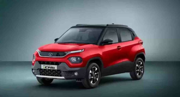 Tata Punch iCNG Launched : टाटा पंचची सीएनजी गाडी, काय आहे किंमत?