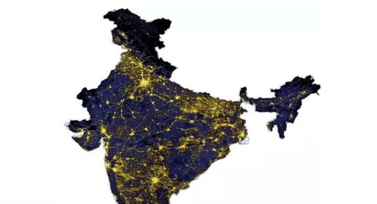 Isro: ८२४ किमी उंचीवरून इस्रोने काढले भारताचे छायाचित्र; भौगोलिक स्थानांविषयी दिली ‘ही’ वैशिष्ट्यपूर्ण माहिती