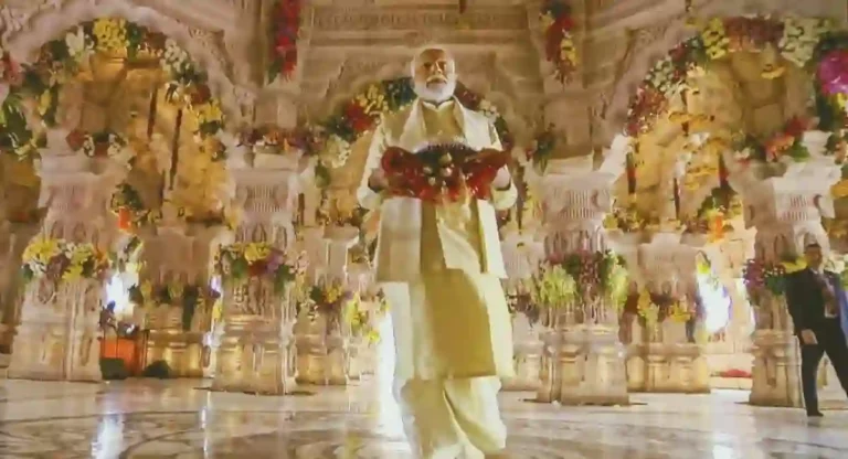 Ayodhya Ram Mandir : पंतप्रधान नरेंद्र मोदी यांनी राम मंदिराला काय दिली भेट; काय आहे त्याचे महत्व