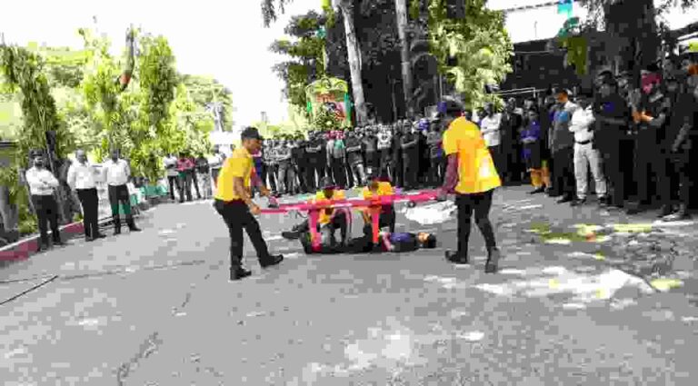 पुणे रेल्वे स्थानक व पुणे डिझेल लोको शेड येथे Mock Drill आयोजन