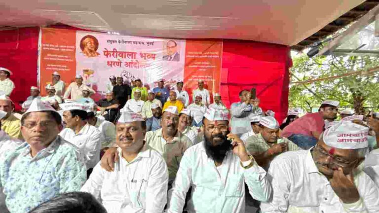Hawker March : फेरीवाल्यांचे आता बुधवारच्या बैठकीकडे लक्ष