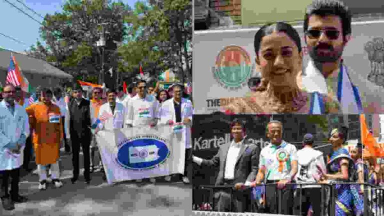 India Day Parade : ‘विकसित भारत २०४७’ दृष्टिकोनातून न्यू यॉर्कमध्ये परेड; ‘हे’ इंडियन स्टार्स ‘ग्रँड मार्शल’ म्हणून सन्मानित