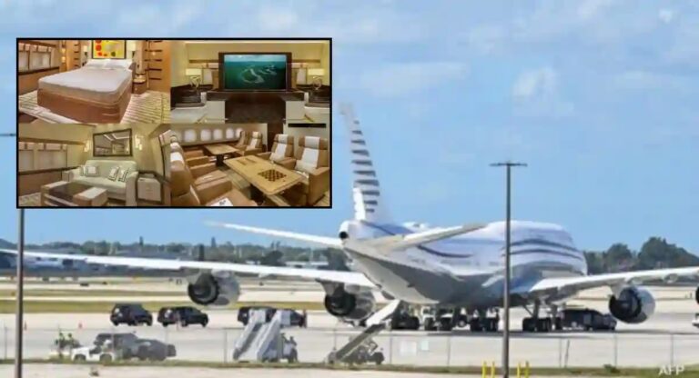 Boeing 747-8 Aircraft: कतारचे फ्लाईंग पॅलेस ४ जुलैपासून ट्रम्प यांच्या सेवेत, ३,८०० कोटी खर्च करून बनवले आलिशान; आतील दृष्य कसे आहे ? वाचा